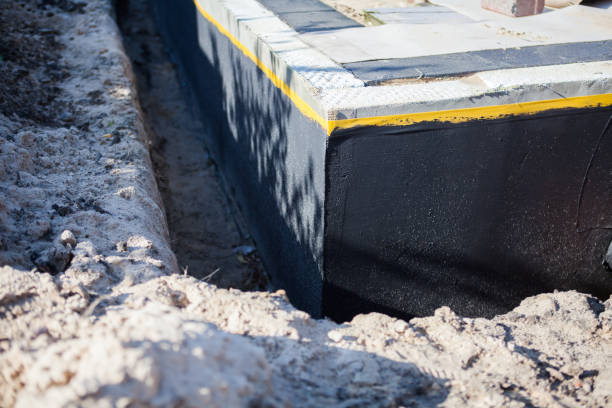 Professional Exterior Waterproofing technician working in Crum Lynne, PA